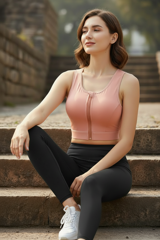 Elegant High Strength Shockproof Sports Bra - Women