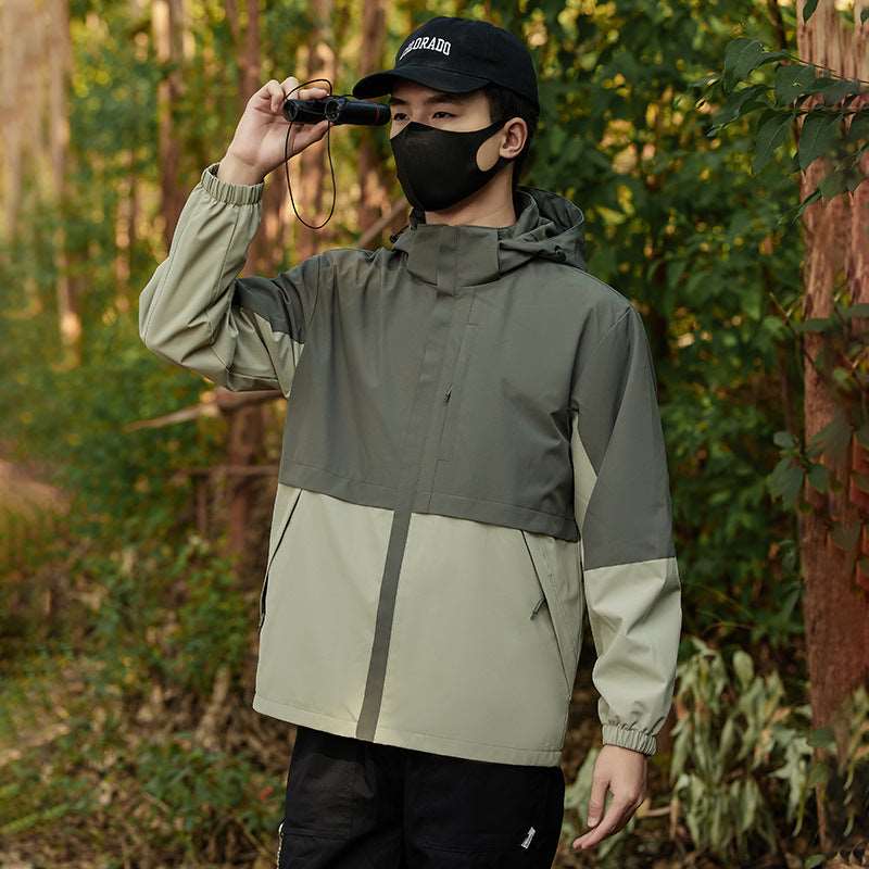 Unisex Couples Waterproof Outdoor Shell Jacket - ChoreGirl