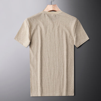 Men's Breathable Round Neck Short-sleeved T-shirt - ChoreGirl
