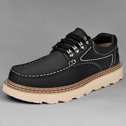 Men's Versatile Casual Genuine Leather Shoes - ChoreGirl