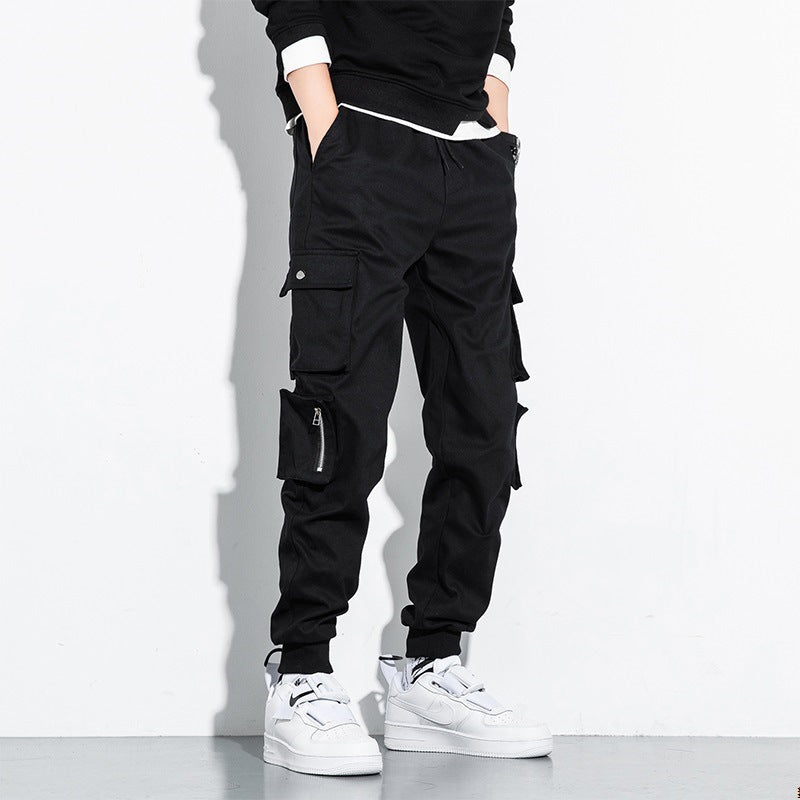 Men's Straight Thin Cargo Pants - ChoreGirl