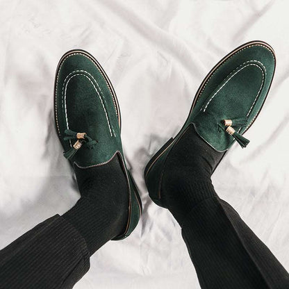 Men's Elegant Matte Leather Shoes - ChoreGirl
