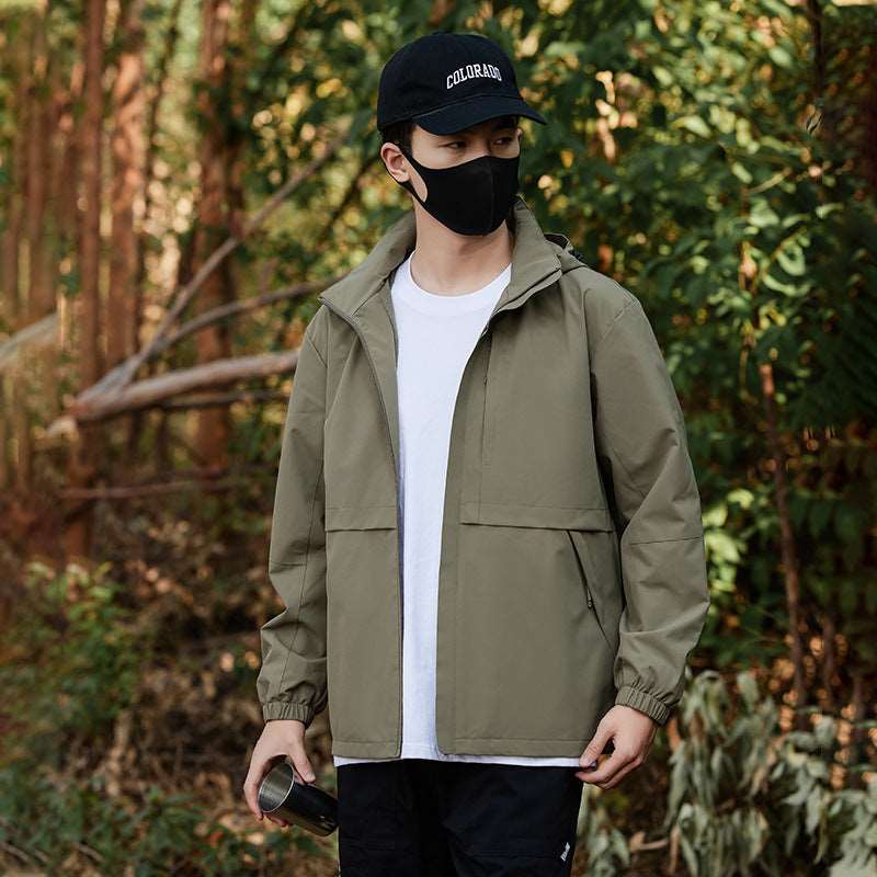 Unisex Couples Waterproof Outdoor Shell Jacket - ChoreGirl