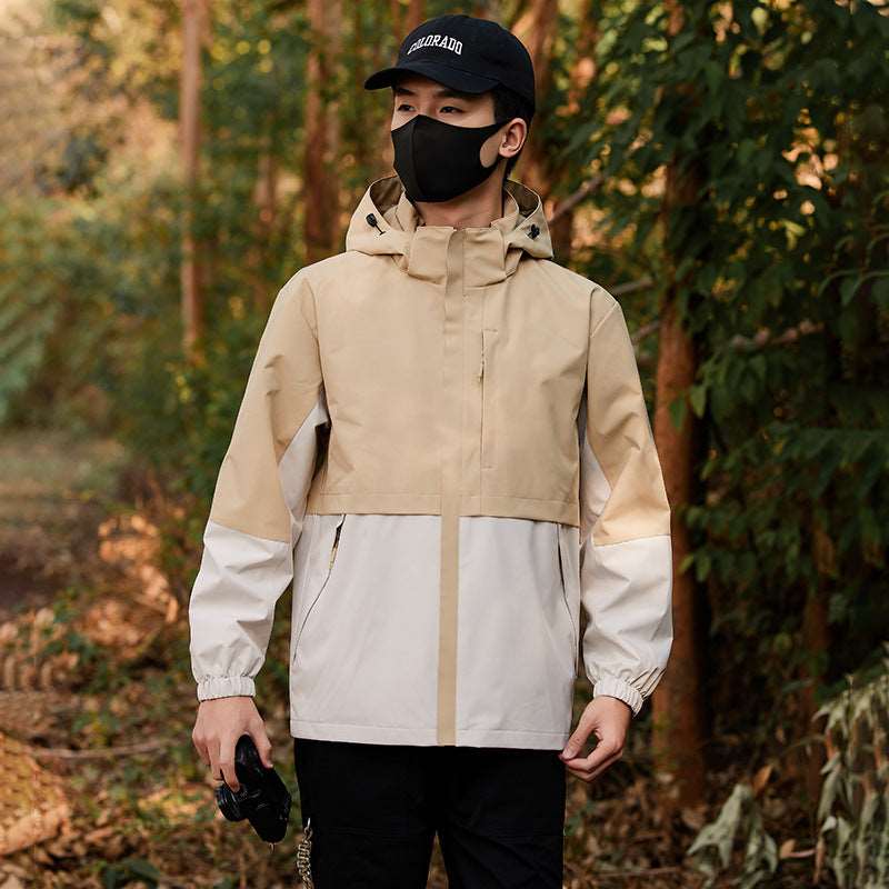 Unisex Couples Waterproof Outdoor Shell Jacket - ChoreGirl