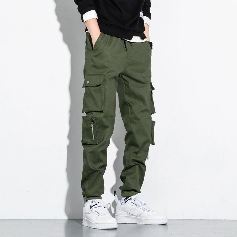 Men's Straight Thin Cargo Pants - ChoreGirl