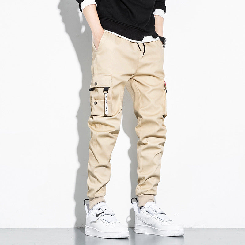 Men's Straight Thin Cargo Pants - ChoreGirl