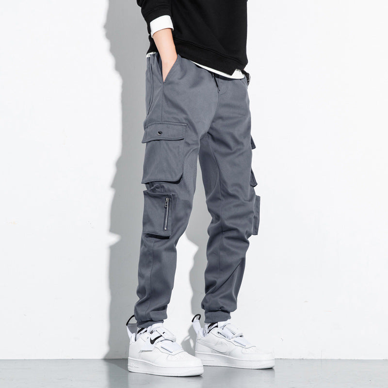 Men's Straight Thin Cargo Pants - ChoreGirl