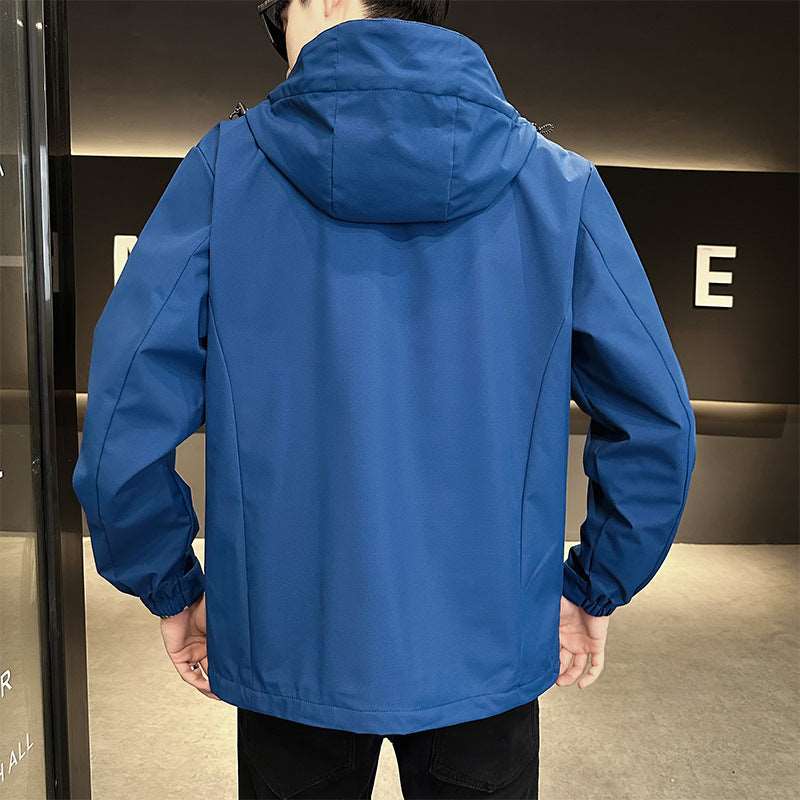 Men's Casual Zip-up Jacket - ChoreGirl