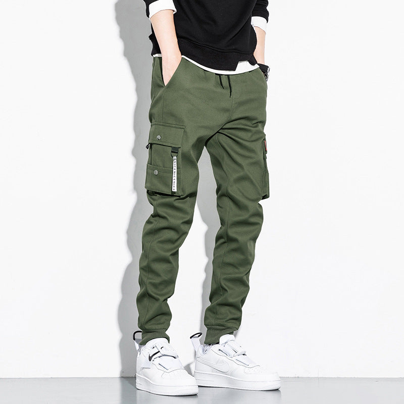 Men's Straight Thin Cargo Pants - ChoreGirl