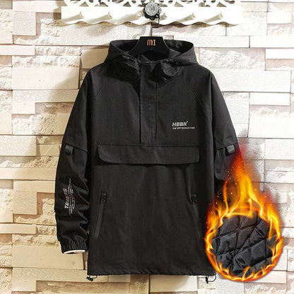 Men's Cotton Shell Pullover Jacket - ChoreGirl
