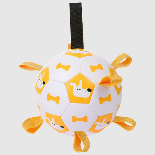 Dog Interactive Soccer Toys Dog for Training, Chewing, Teething - ChoreGirl