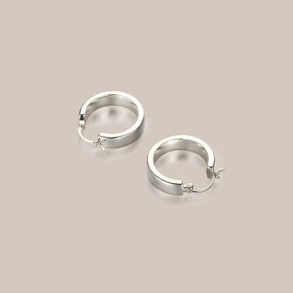 Women's Metal Geometric Circular Earrings - ChoreGirl