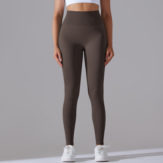 Women's Knitted High Waist Yoga Pants - ChoreGirl