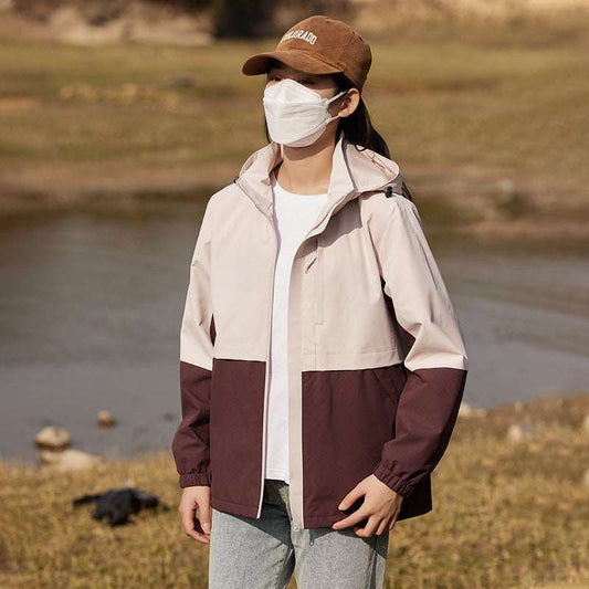 Unisex Couples Waterproof Outdoor Shell Jacket - ChoreGirl