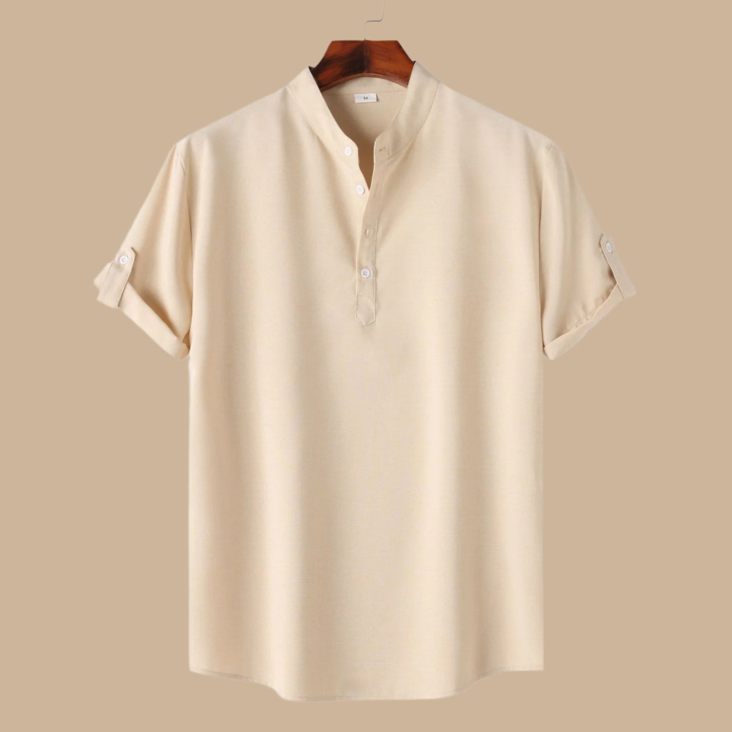 Men's Solid Color Short Sleeve Shirt - ChoreGirl