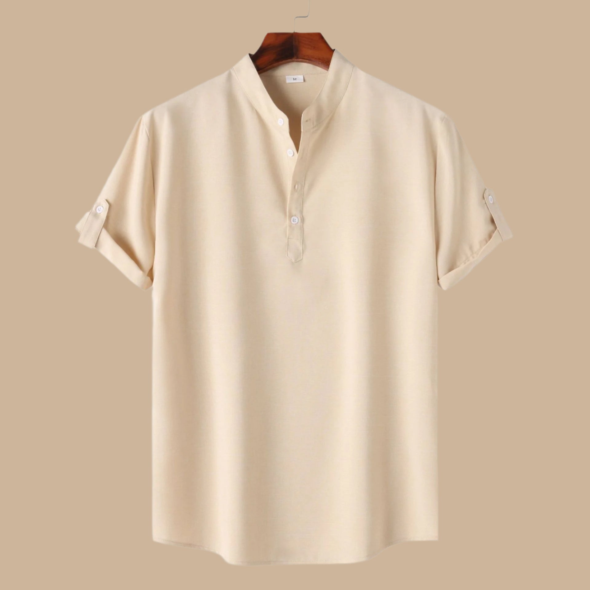 Men's Solid Color Short Sleeve Shirt - ChoreGirl