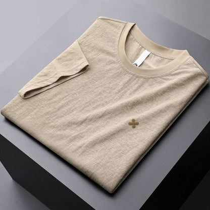 Men's Breathable Round Neck Short-sleeved T-shirt