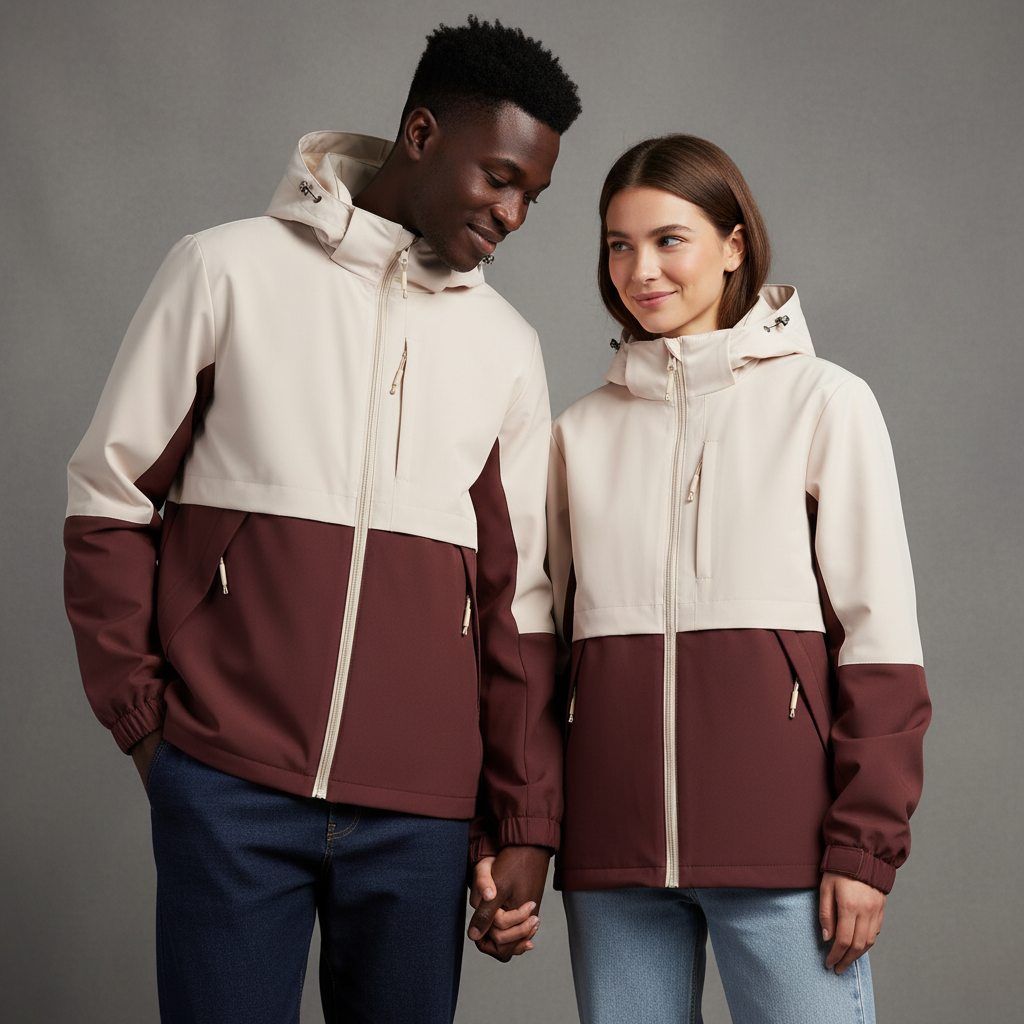 Elegant Waterproof Shell Jacket - Unisex Outdoor