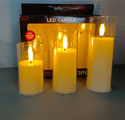 Electric Led Candle Light Simulation Lamp - ChoreGirl