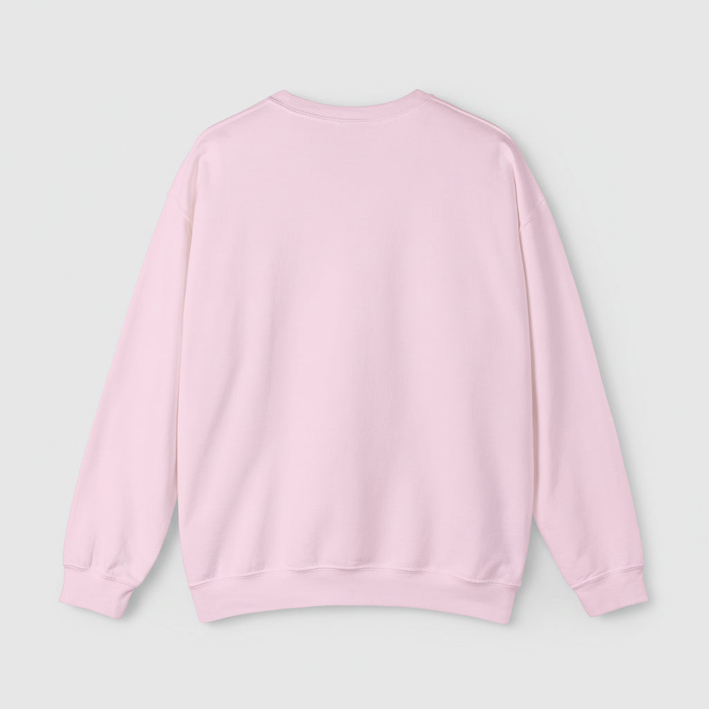 Pink sweatshirt on a white background