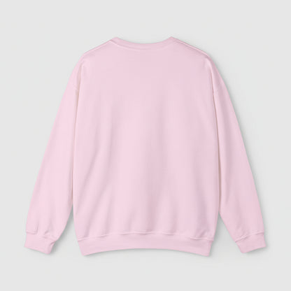 Pink sweatshirt on a white background