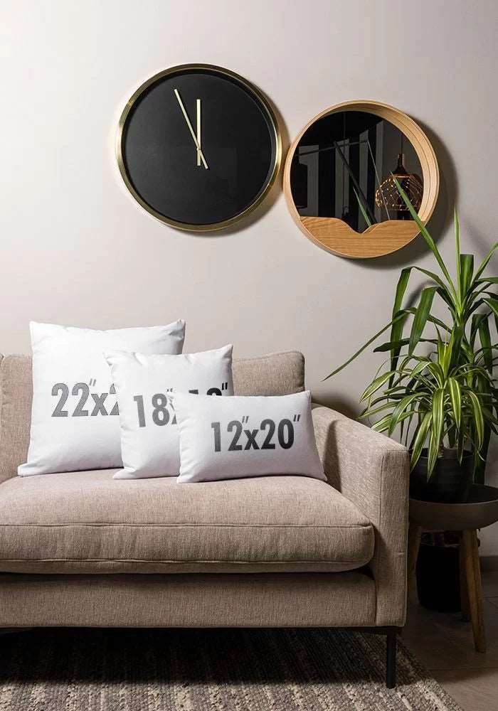 Custom Poinsettias And Pine Design Pillow Case (no insert pillow) | PERSONALIZED - ChoreGirl