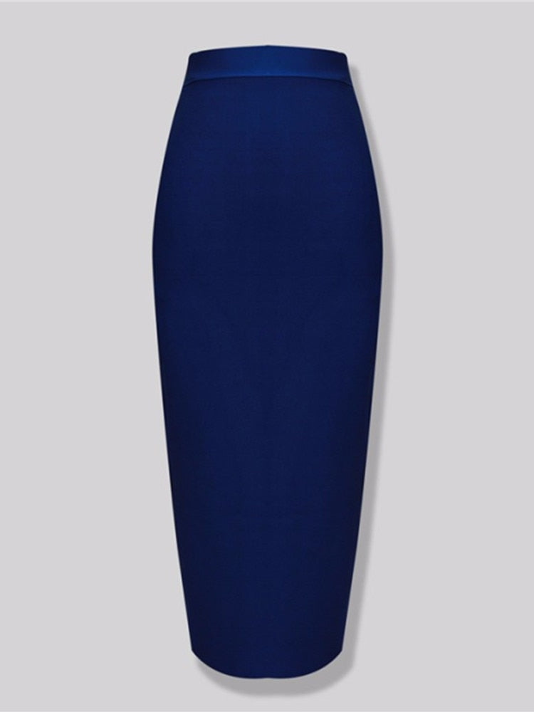Women's Elegant Elastic Bandage Pencil Skirt - ChoreGirl