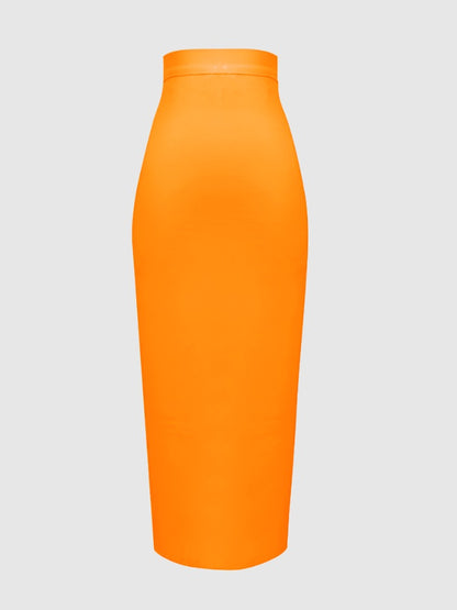 Women's Elegant Elastic Bandage Pencil Skirt - ChoreGirl