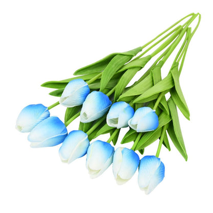Artificial Tulip Flower Bouquet Decor - ChoreGirl