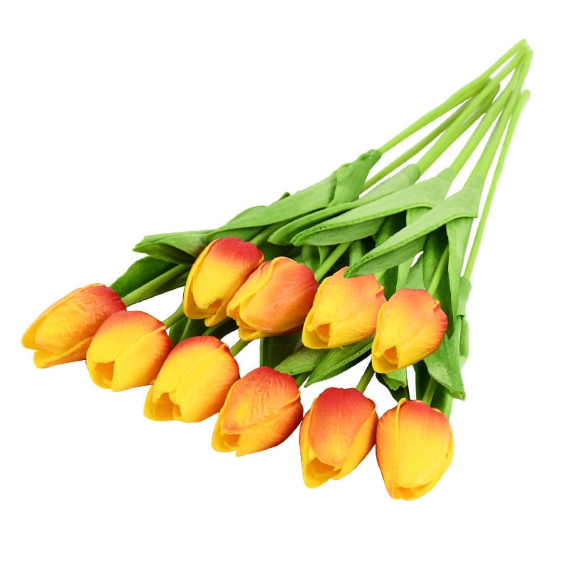 Artificial Tulip Flower Bouquet Decor - ChoreGirl