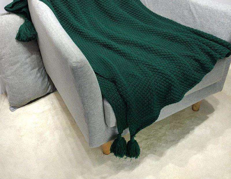Soft Knitted Nap Blanket - ChoreGirl