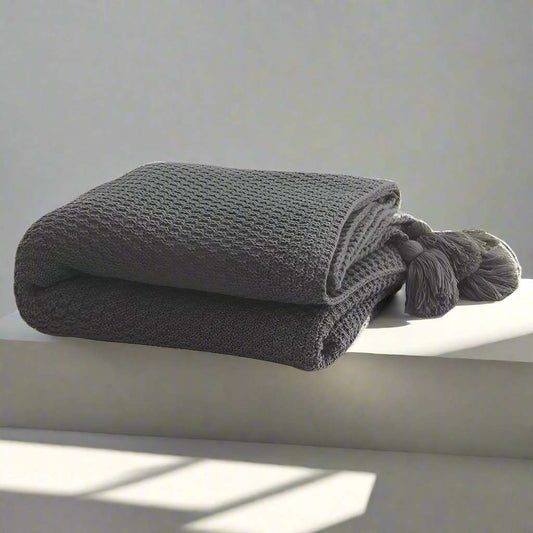 Soft Knitted Nap Blanket - ChoreGirl