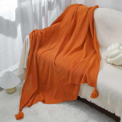Soft Knitted Nap Blanket - ChoreGirl