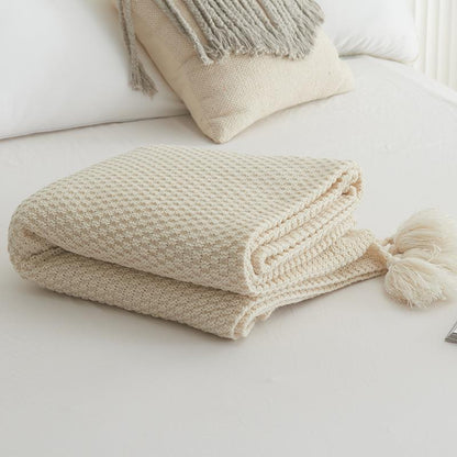 Soft Knitted Nap Blanket - ChoreGirl