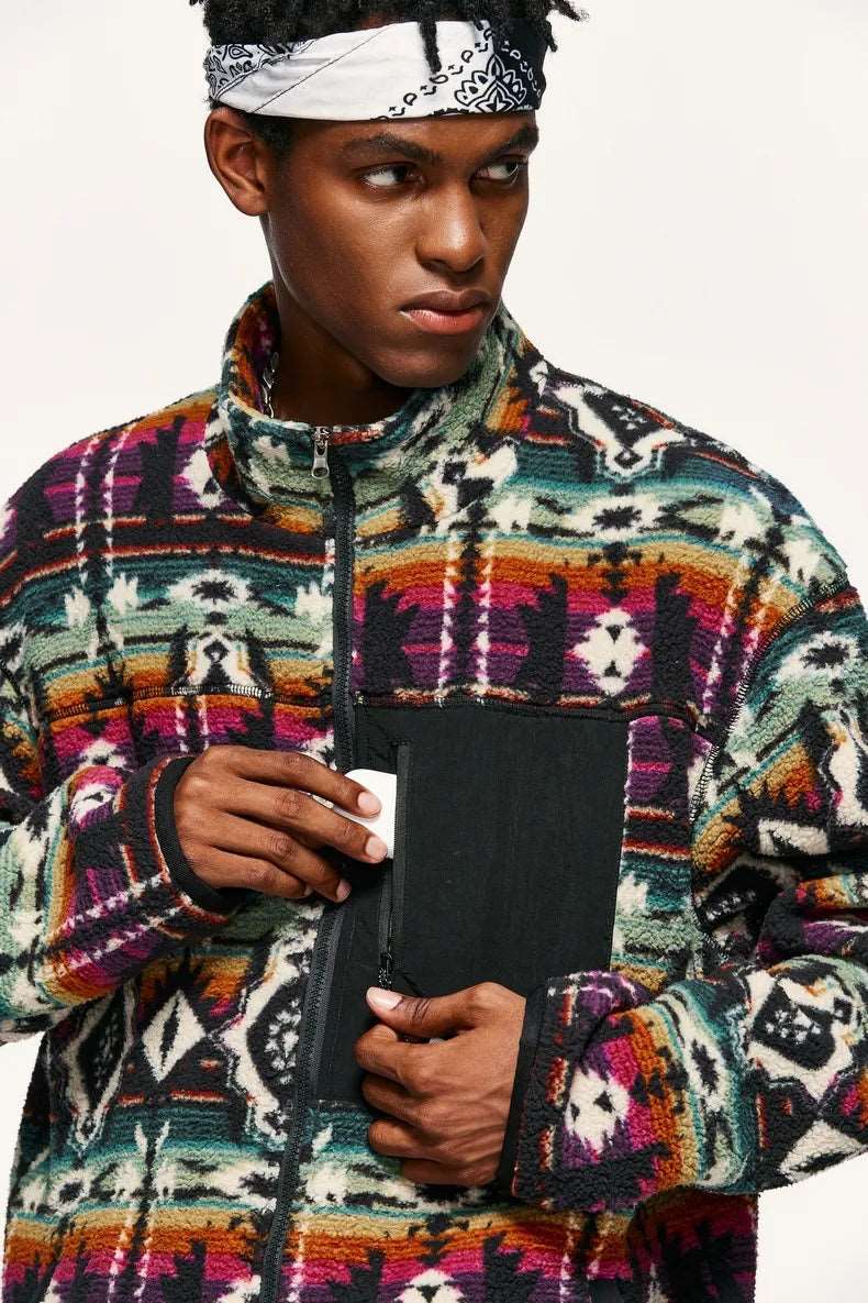 Unisex Couples Fleece-lined Warm Jacket - ChoreGirl