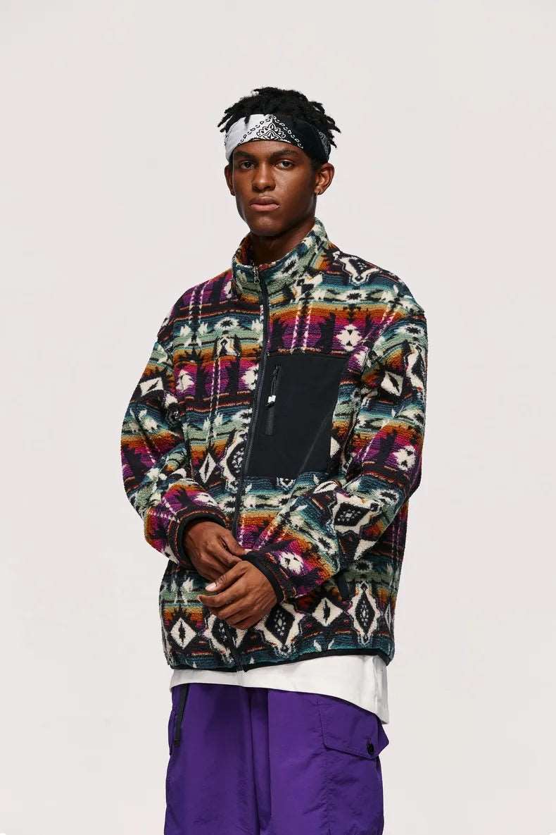 Unisex Couples Fleece-lined Warm Jacket - ChoreGirl