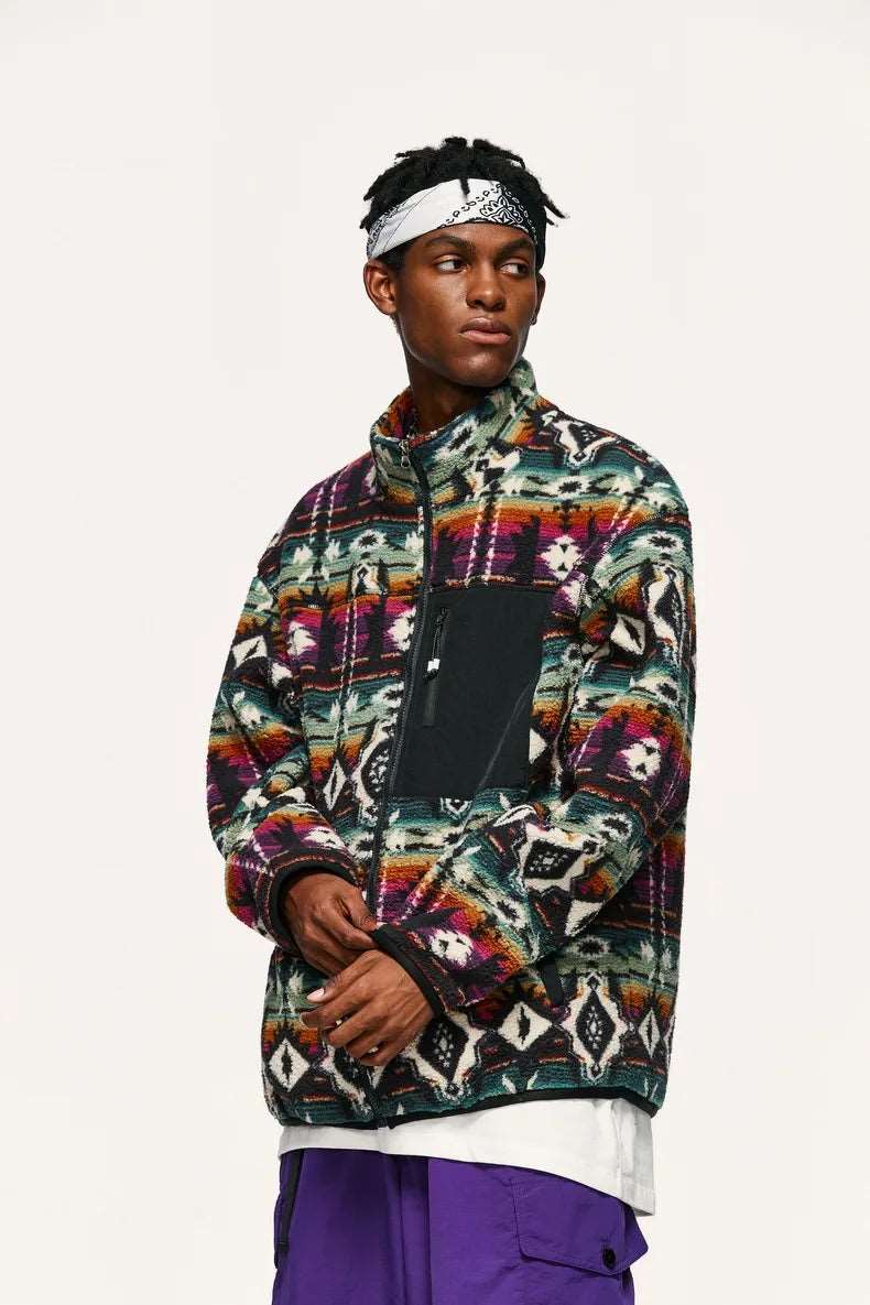 Unisex Couples Fleece-lined Warm Jacket - ChoreGirl
