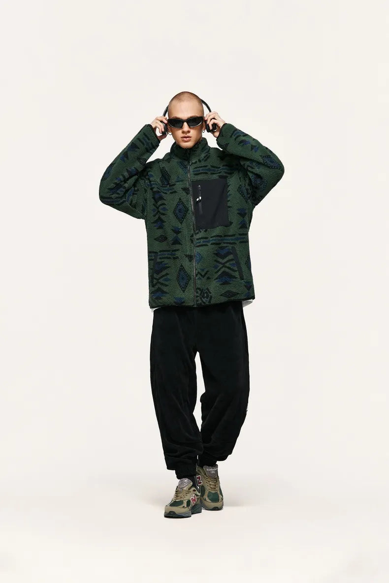 Unisex Couples Fleece-lined Warm Jacket - ChoreGirl