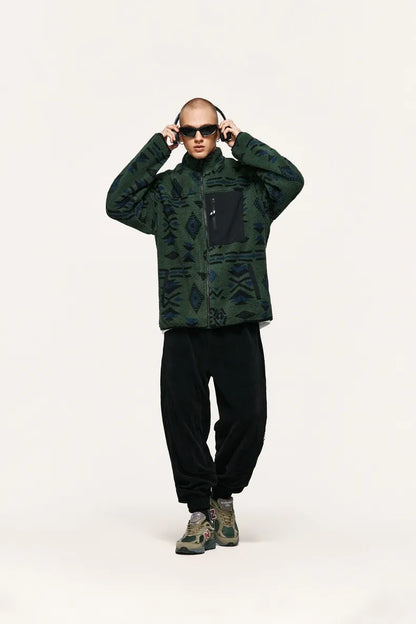 Unisex Couples Fleece-lined Warm Jacket - ChoreGirl