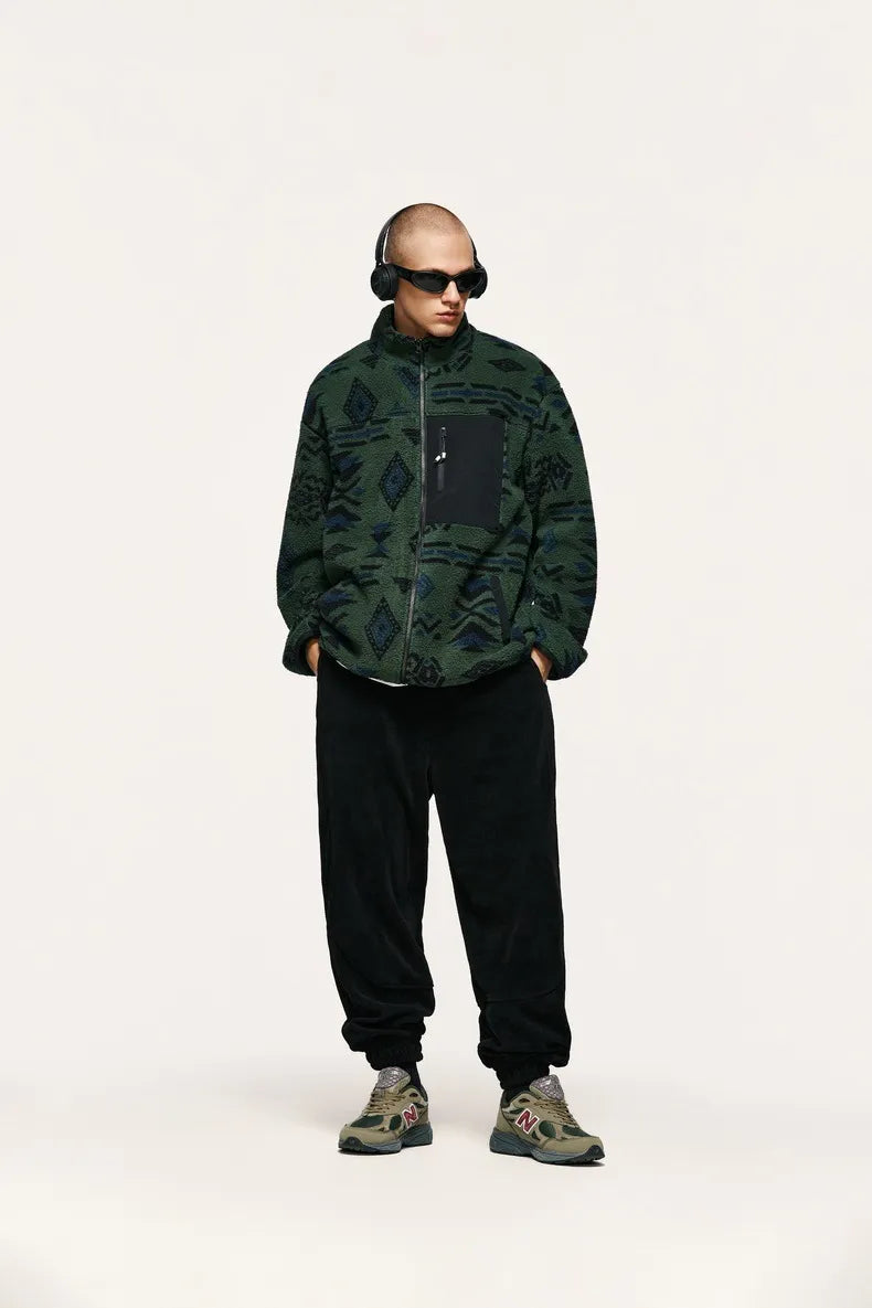 Unisex Couples Fleece-lined Warm Jacket - ChoreGirl