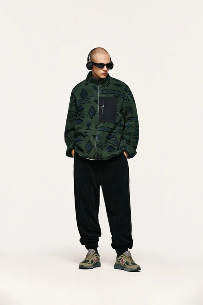 Unisex Couples Fleece-lined Warm Jacket - ChoreGirl