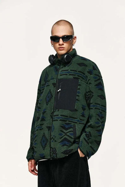 Unisex Couples Fleece-lined Warm Jacket - ChoreGirl