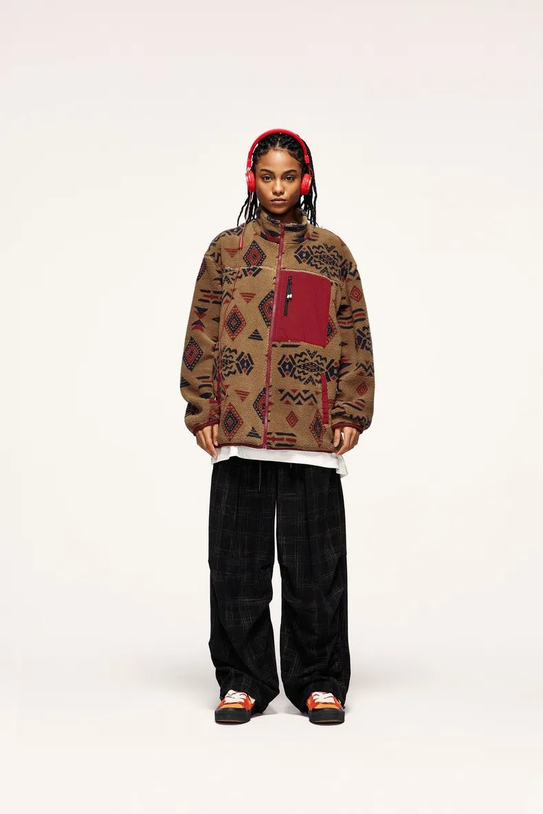 Unisex Couples Fleece-lined Warm Jacket - ChoreGirl