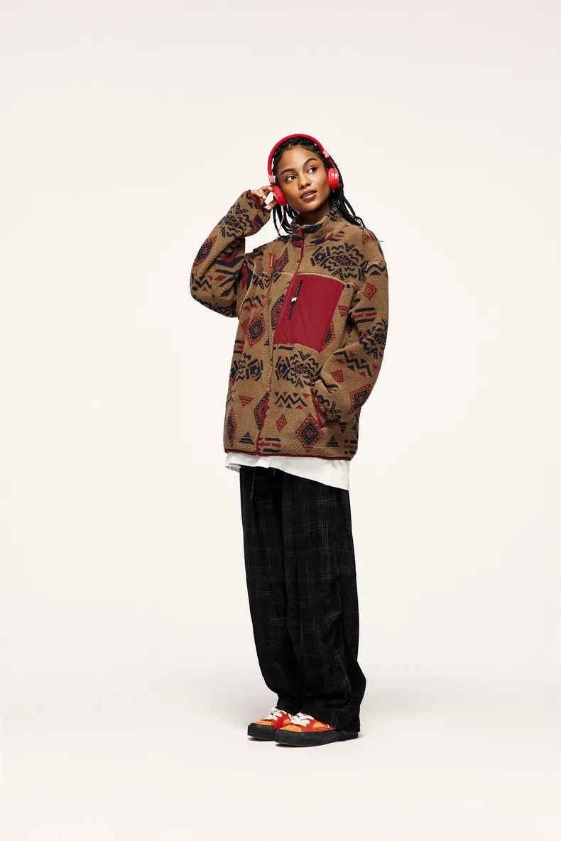 Unisex Couples Fleece-lined Warm Jacket - ChoreGirl