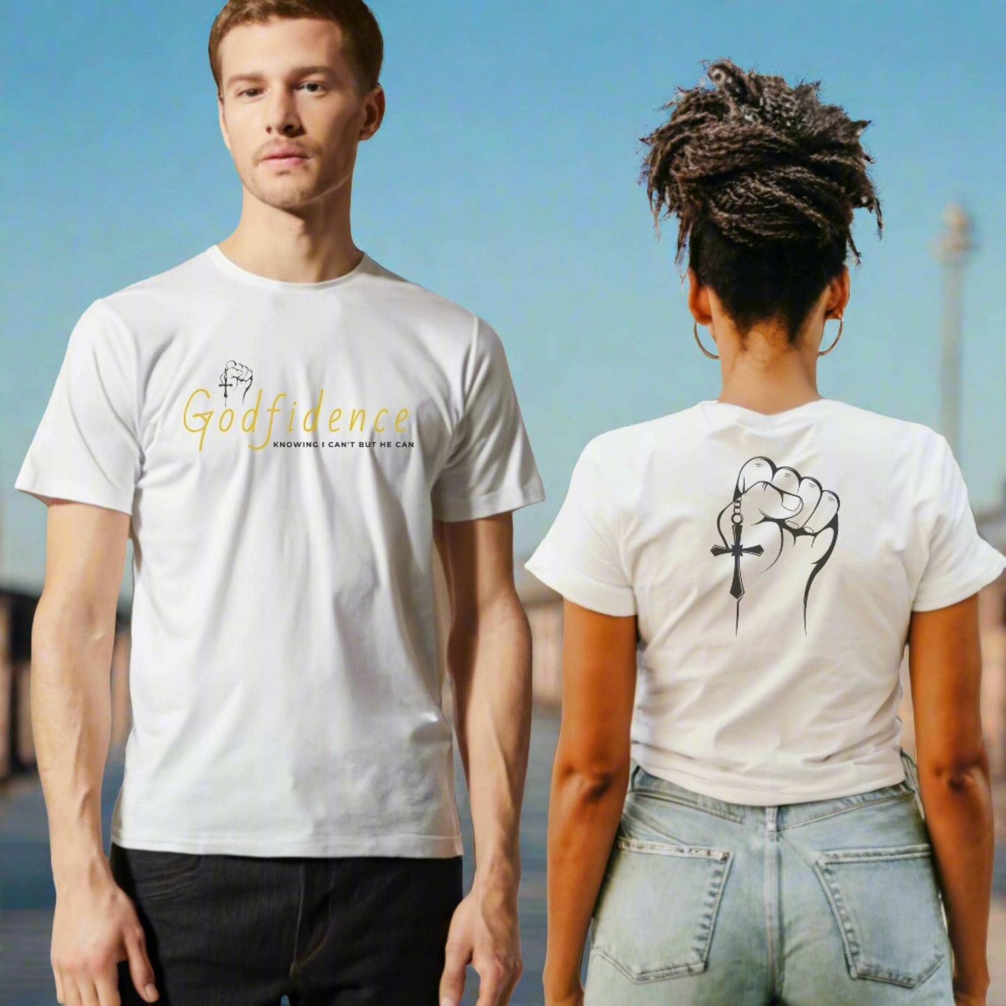 Custom Unisex Godfidence Softstyle T-Shirt | PERSONALIZED - ChoreGirl