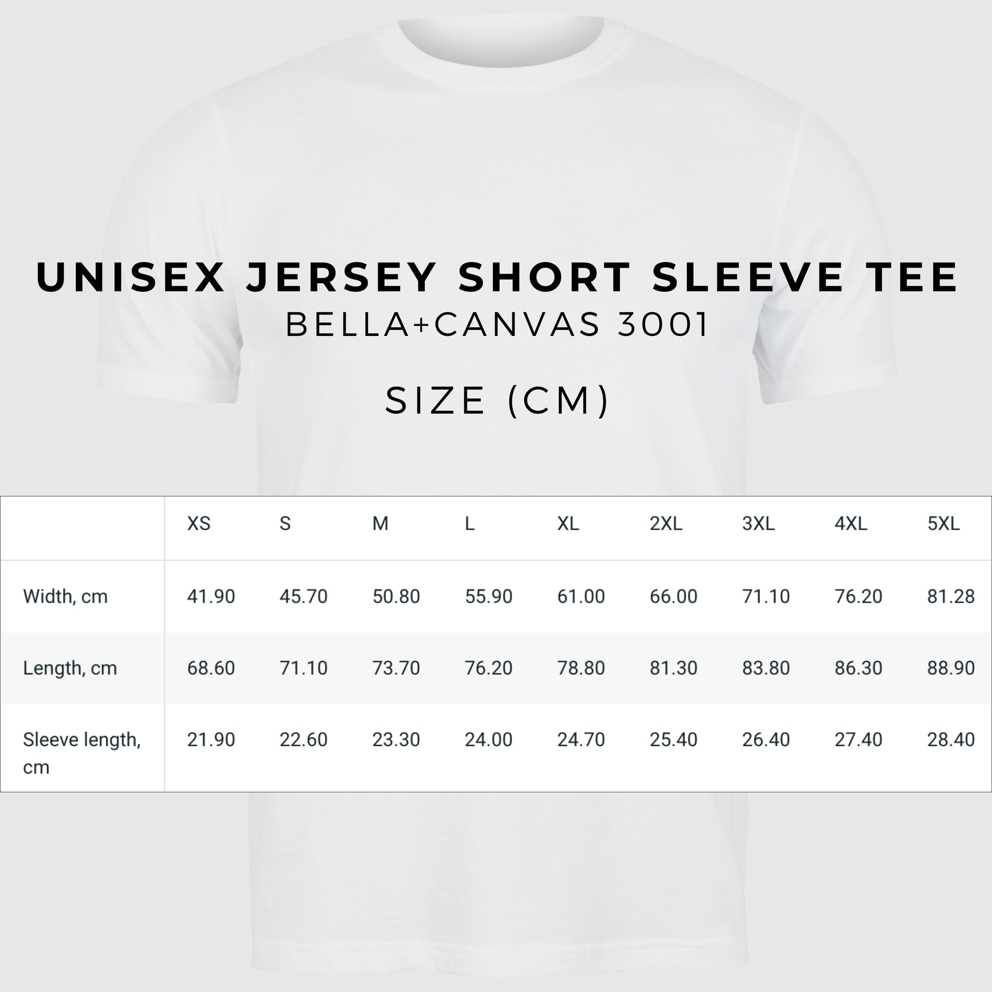 Custom Unisex Personalized Jersey Short Sleeve Tee T-Shirt | Bella+Canvas 3001 | PERSONALIZED - ChoreGirl
