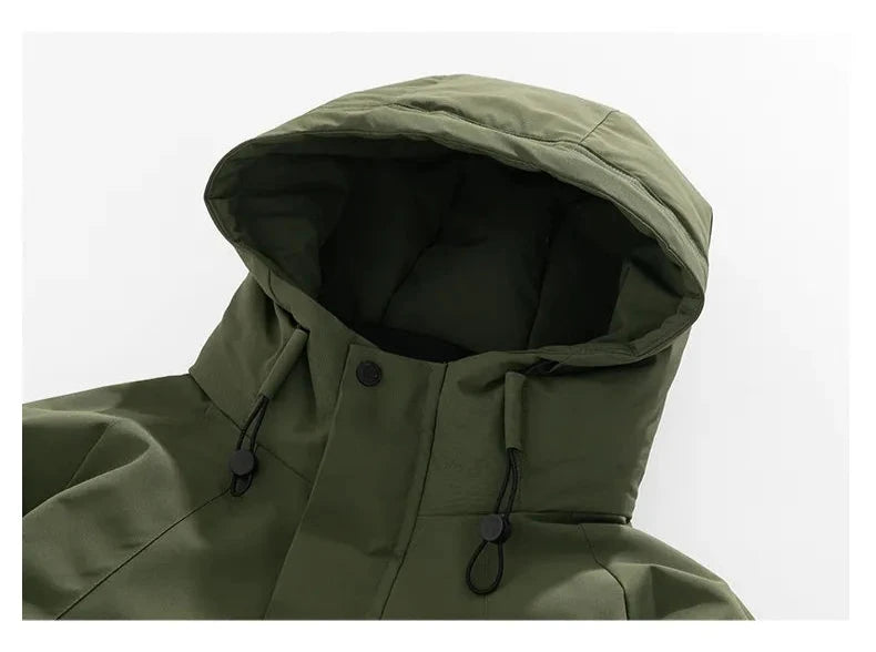 Unisex Hooded and Padded Warm Coat - ChoreGirl