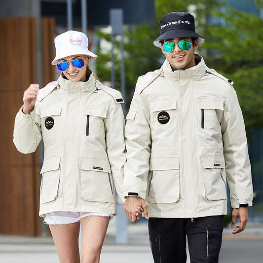 Unisex Outdoor Thickened Shell Jacket - ChoreGirl