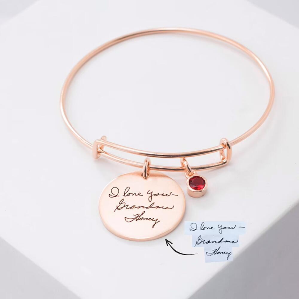 Unisex Personalized Engraved Text Statement Bracelet - ChoreGirl