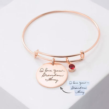 Unisex Personalized Engraved Text Statement Bracelet - ChoreGirl